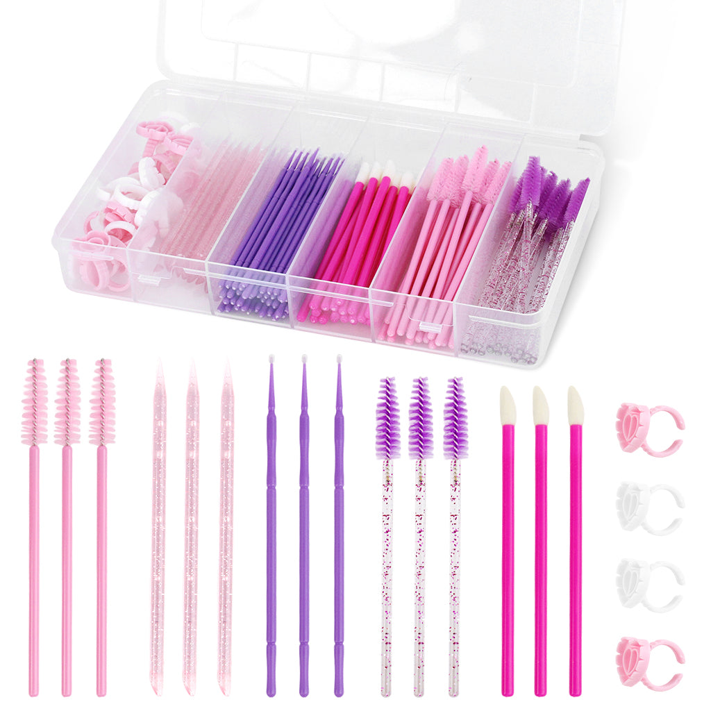 MAYCREATE Makeup Tools for Women, Eyebrow Brush, Mascara Brushes, Lipstick Applicators, Eyeshadow Applicators and Eye Liner Brush Combo, Disposable Travel Makeup Tool Kit MAYCREATE Makeup Tools for Women, Eyebrow Brush, Mascara Brushes, Lipstick Applicators, Eyeshadow Applicators and Eye Liner Brush Combo, Disposable Travel Makeup Tool Kit